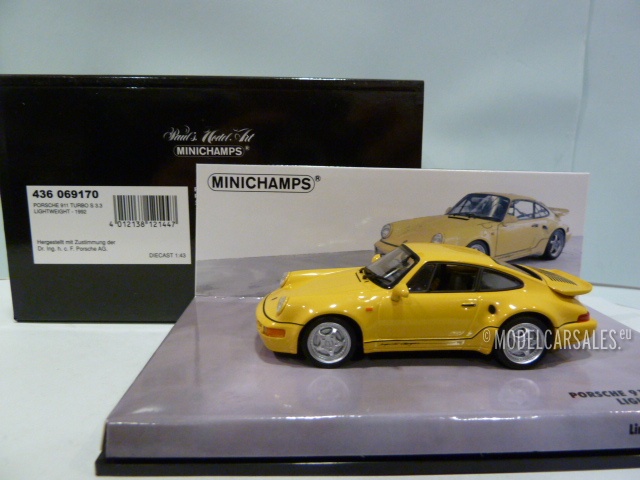 Porsche 911 964 Turbo S 3 3 Leichtbau 30 Years 911 1 43 Minichamps Diecast Model Car Scale Model En Venta
