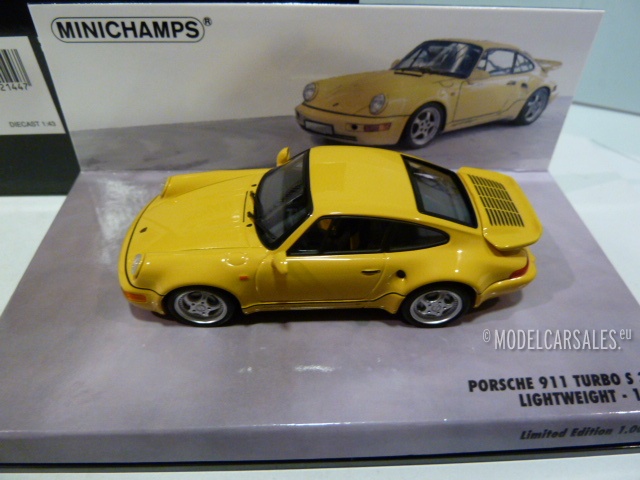 Porsche 911 964 Turbo S 3 3 Leichtbau 30 Years 911 1 43 Minichamps Diecast Model Car Scale Model En Venta