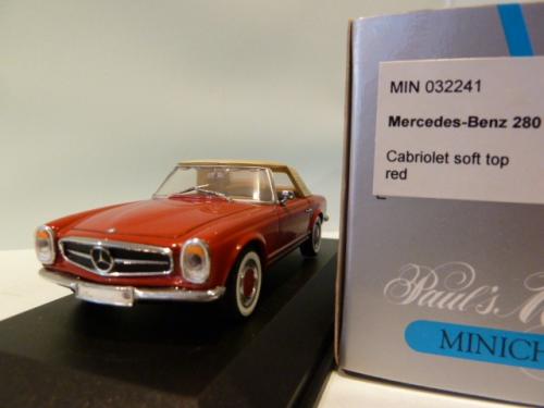 Mercedes-benz 280 SL Cabriolet softtop (w113)