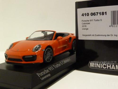Porsche 911 (991.2) Turbo S Cabriolet Porsche 911 (991.2) Turbo S Cabriolet